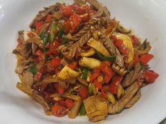 酸萝卜黄喉炒腰花-湘中缘·湖南菜(娄底驻京办店)