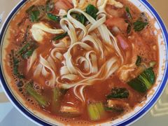 西红柿鸡蛋汤面-西部一方丝路美食