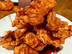 -东来菜馆•手抓海鲜家常菜•海鲜锅贴(鸽子窝店)