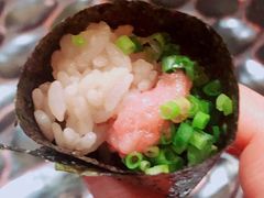 鮪魚葱花手卷-松涛日本料理