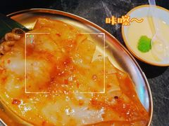 张牙舞爪的鱿鱼-秦炉烤肉(财富中心店)