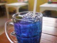 -蝶豆花蓝面条