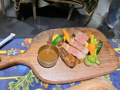 炭烤安格斯M5眼肉牛排-第101座花园餐厅(湖滨88店)