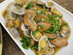 豉汁炒花甲-贞姨美食·老字号海鲜大排档