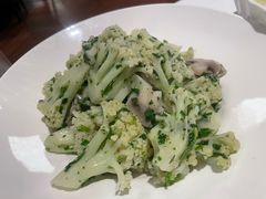 荠菜菜花炒菌菇-洋洋中餐馆·SINCE 1997(信投店)