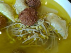 蛋饺面筋黄豆芽汤-丰满楼
