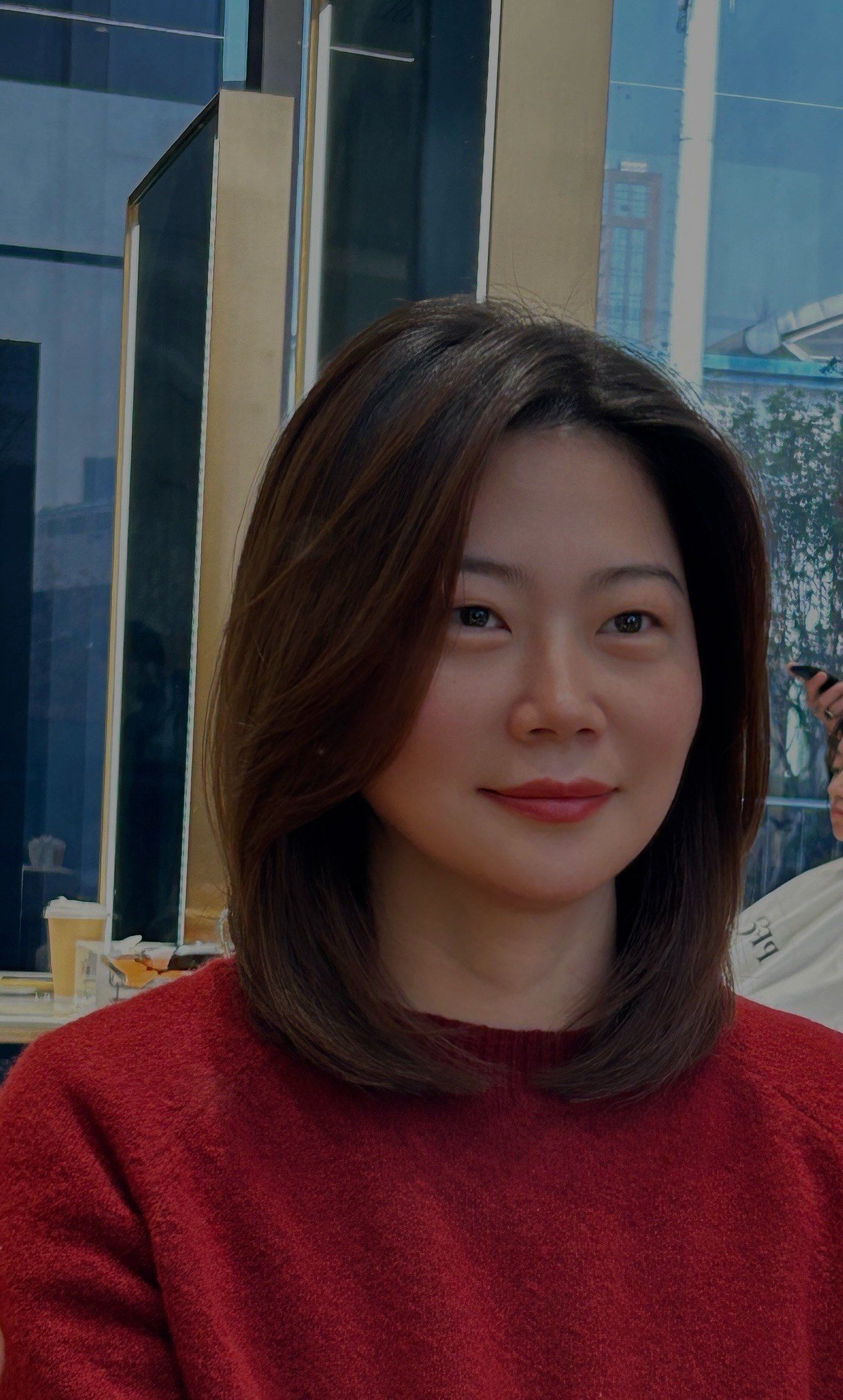 一款显瘦的宝妈发型