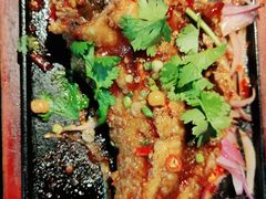 铁板香煎鳕鱼-橦橦小马扎烧烤 (传媒大学店)