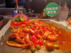 铁板香辣鱿鱼条-亚马逊海鲜自助(万象汇店)