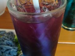 -蝶豆花蓝面条
