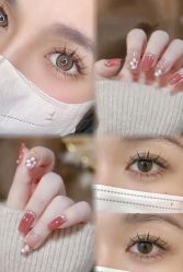 -盘子画美甲美睫美肤