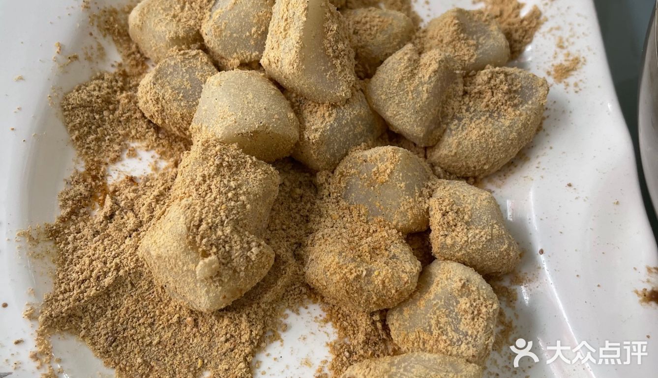 万达度假区的烤串烤肉打糕必吃店[调皮]