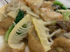三鲜炒面筋-玉华台饭庄(裕中西里小区店)