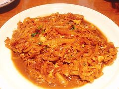 五花肉炒酸菜粉-95号酱骨·一块豆腐(展春园西路店)