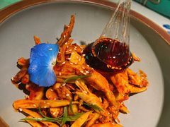 敲糖棒棒鸡-辛香汇·现炒川菜(淮海路百盛店)