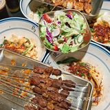 油泼面配咖啡☕简直聊咋咧！！