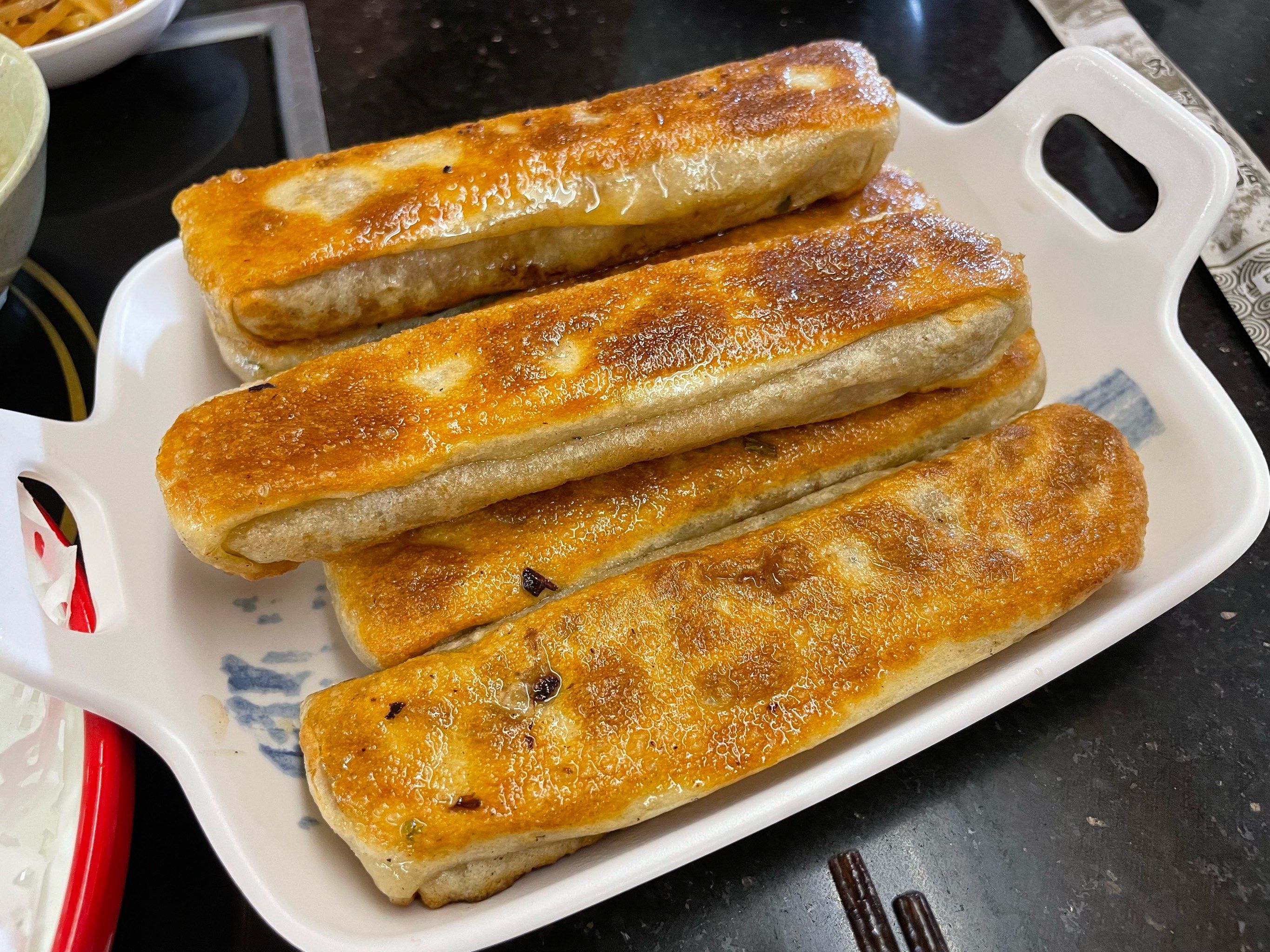 地道的北京小吃褡裢火烧