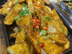 铁板土豆-老胖串店(浆水泉路店)
