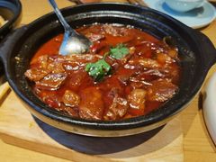 砂锅牛腩烧粉皮-竹里馆·淮扬菜·功夫茶(老门东店)