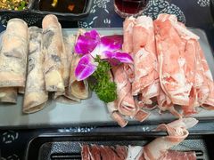 羊肉片-丽江庭院·云南野生菌·海鲜火锅(鼓楼四合院店)