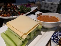 蘸酱菜-丹东立强海鲜烧烤·牛B大串(星海店)