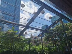 -深圳温德姆至尊酒店·大堂吧·户外花园