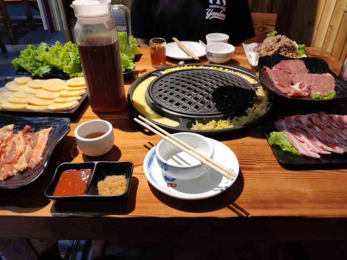 牛魔王烤肉(大港店)-"上次和男友去吃了一次 整体感觉不错分量.