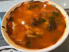 小份新疆酸汤揪片子-巴依老爷新疆美食(清华东门店)