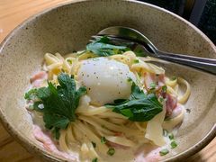 奶油培根半熟蛋意面-EN SPACE恩空间