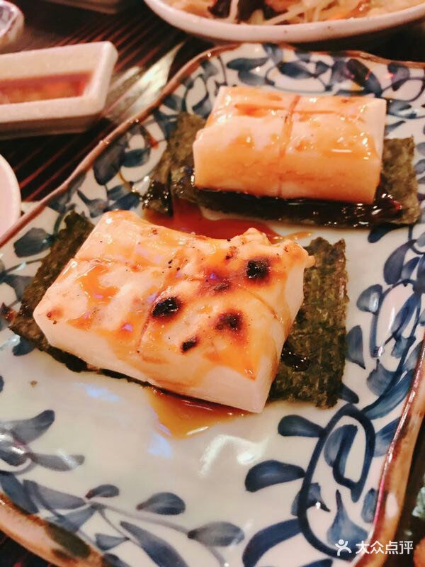 九州场日式料理店(江苏路店)日式烤年糕图片 - 第1张