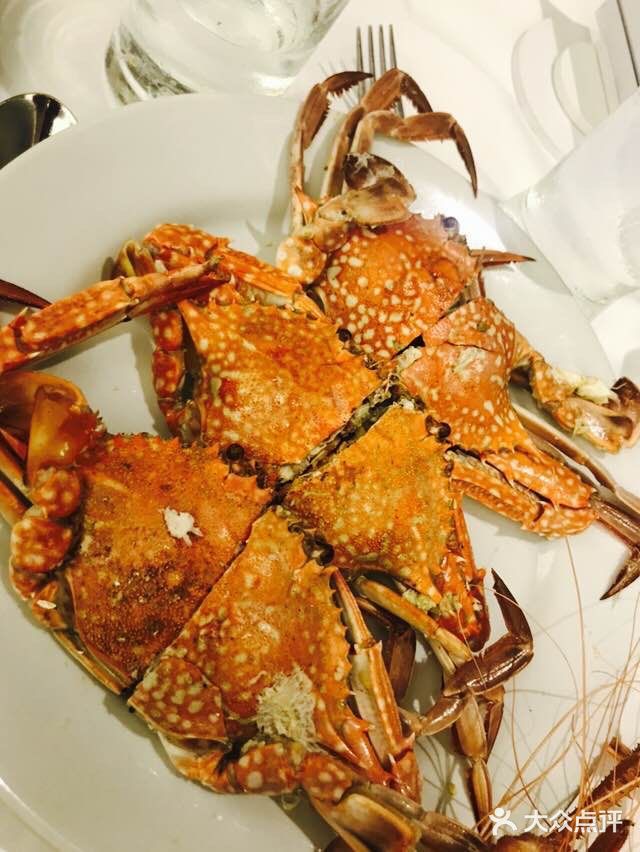a-one皇家邮轮酒店海鲜自助餐螃蟹图片
