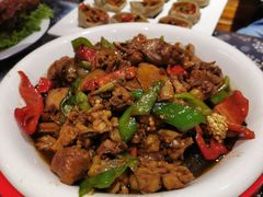 老土炕干炒鸡-王村姑老土炕莜面村(桥东店)
