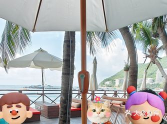 海风微拂，度假心情大好