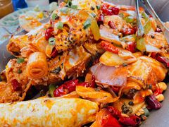 辣炒帝王蟹-蟹之国·精品蟹料理(极地店)
