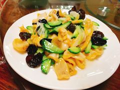 黄瓜片炒老婆角-林之六八·6886大连老菜馆