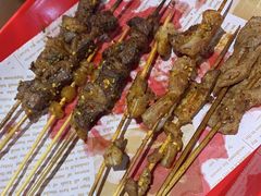 烤羊肉串-大成海鲜烧烤·海鲜粥(长寿路店)