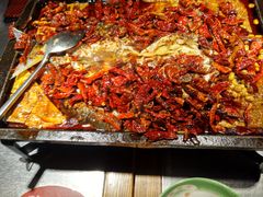 -探鱼·鲜青椒爽麻烤鱼(西南商都店)