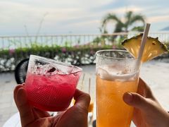 -日落吧·海景咖啡厅·餐酒吧·鸡尾酒·下午茶·乐队表演·浪漫夕阳·三亚文华东方酒店