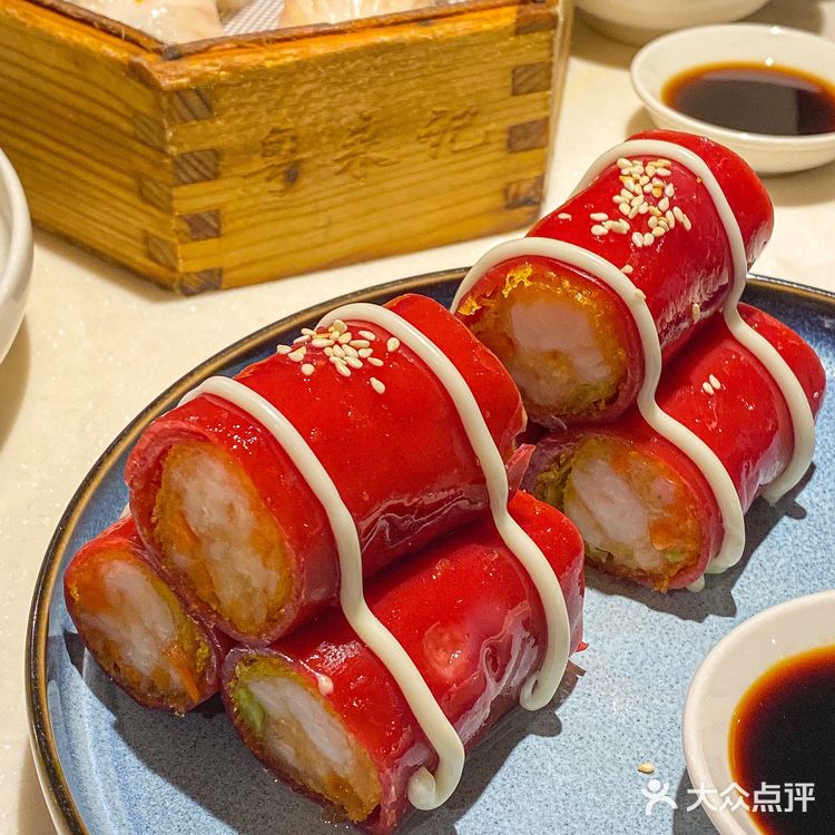 上海粤菜天花板‼️点心好看又好吃