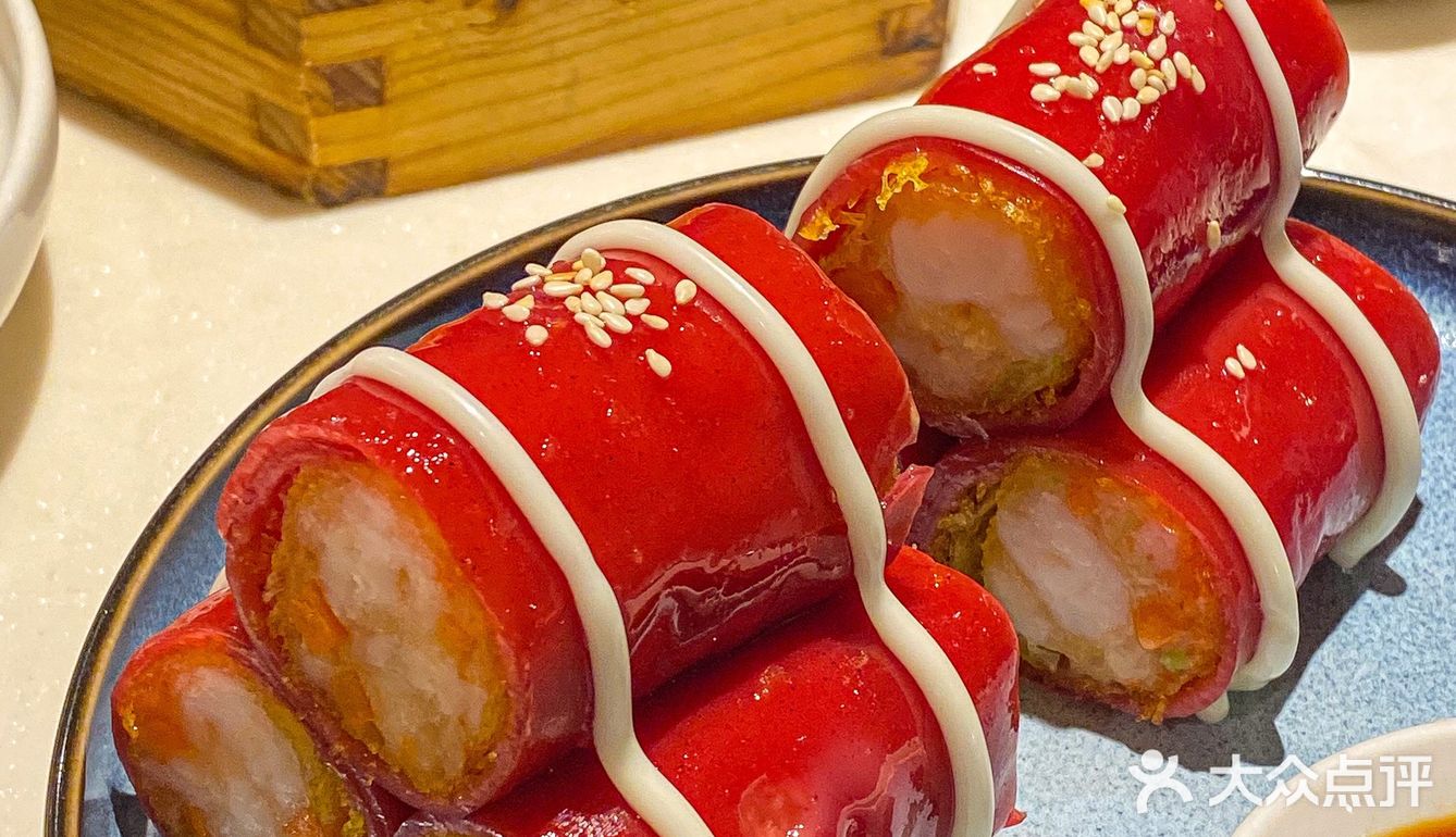 上海粤菜天花板‼️点心好看又好吃