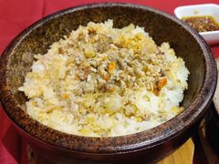 蟹膏捞蟹肉砂锅饭-老吉士酒家(天平路店)