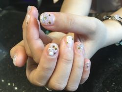 -手牵手美甲