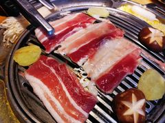 烤牛生叉肉-OBANAE欧巴呢韩国传统烤肉店(三水店)
