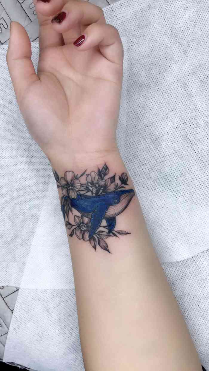 天下刺青纹身工作室-"2021第一纹.彼岸花开.(未完待续.