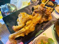 蛋黄牛蛙-老天桥蛙炉火锅(姑苏总店)