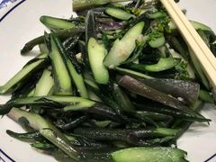 蒜蓉炒紫菜心-香山家宴