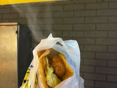 -小红车炸蛋葱油饼