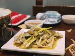 姜葱蛏子-大明铜锅·烤涮坊·烧烤(新开路店)