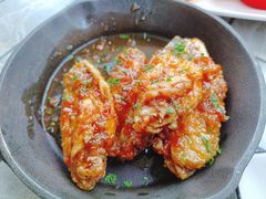 蜂蜜蒜香鸡中翅-盐说Salt Talk北美风味西餐厅(海上世界店)