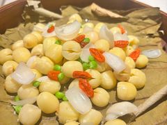 笼仔百合蒸手剥莲子-侨美食家·41年地道粤菜(恒福路店)